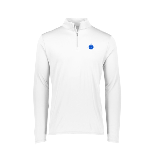 [2787.005.XS-LOGO1] Ladies Dri Fit 1/4 Zip Shirt (Female Adult XS, White, Logo 1)