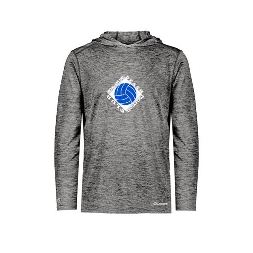 [FOLHCGBK-YS-LOGO1] Decker Youth Charge Hoodie (Youth S, Black, Logo 1)