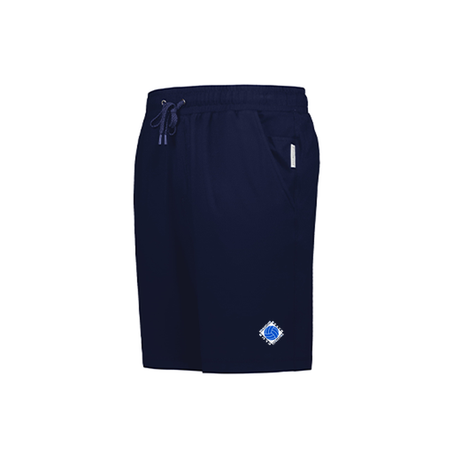 [223504.065.XS-LOGO1] Men's Ventura Soft Knit Shorts (Adult XS, Navy, Logo 1)