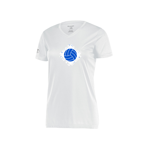 [222820.005.S-LOGO1] Ladies Movement Dri Fit Shirt (Female Adult S, White, Logo 1)