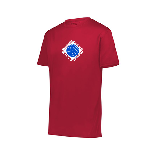 [222819.083.XXS-LOGO1] Youth Movement Dri Fit Shirt (Youth XXS, Red, Logo 1)