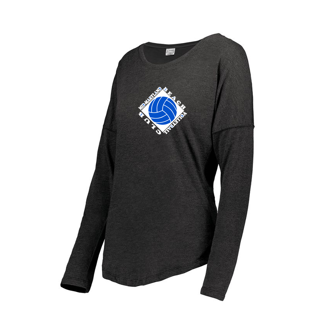 Decker Women's Tri-Blend T-Shirt - Long Sleeve